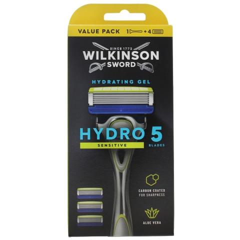WILKINSON SWORD HYDRO 5 RAZOR SENSITIVE 4UP