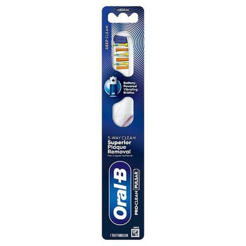 ORAL-B PULSAR PRO CLEAN TOOTHBRUSH MEDIUM 1 PACK