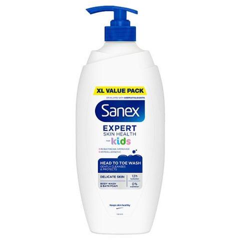Sanex Shower Gel 720ml Dermo Kids MB with Pump